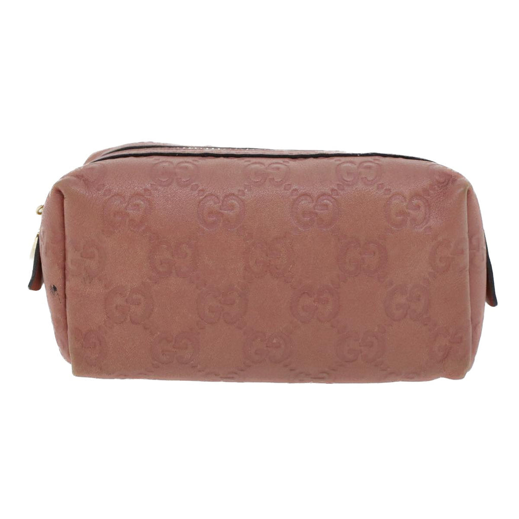 GUCCI GG Canvas Guccissima Pouch Pink 153228 ac1928