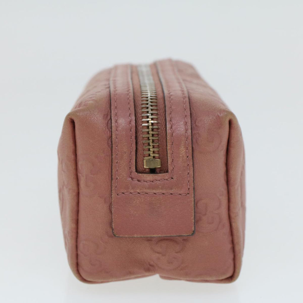 GUCCI GG Canvas Guccissima Pouch Pink 153228 ac1928