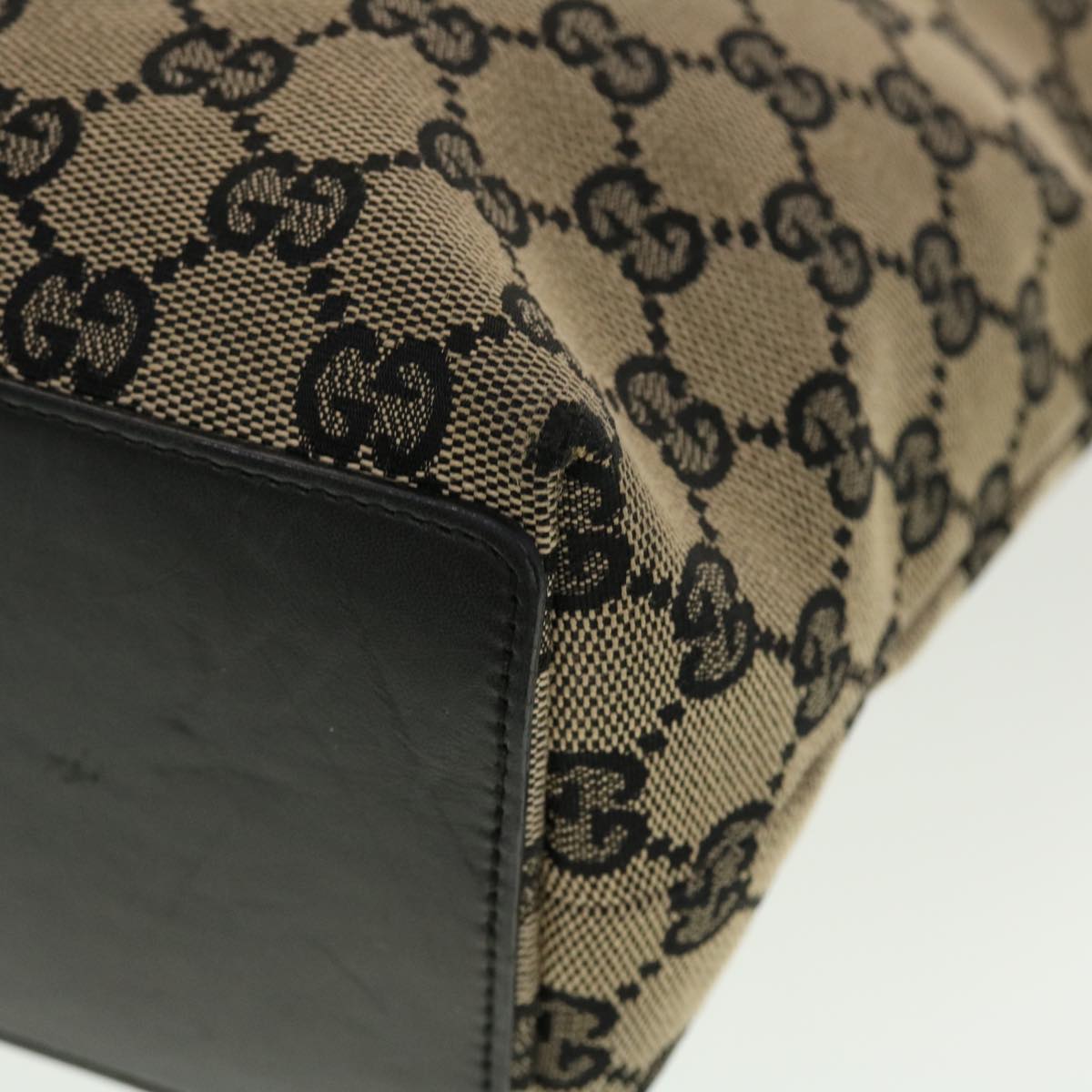 GUCCI GG Canvas Tote Bag Beige 0021099 ac1930