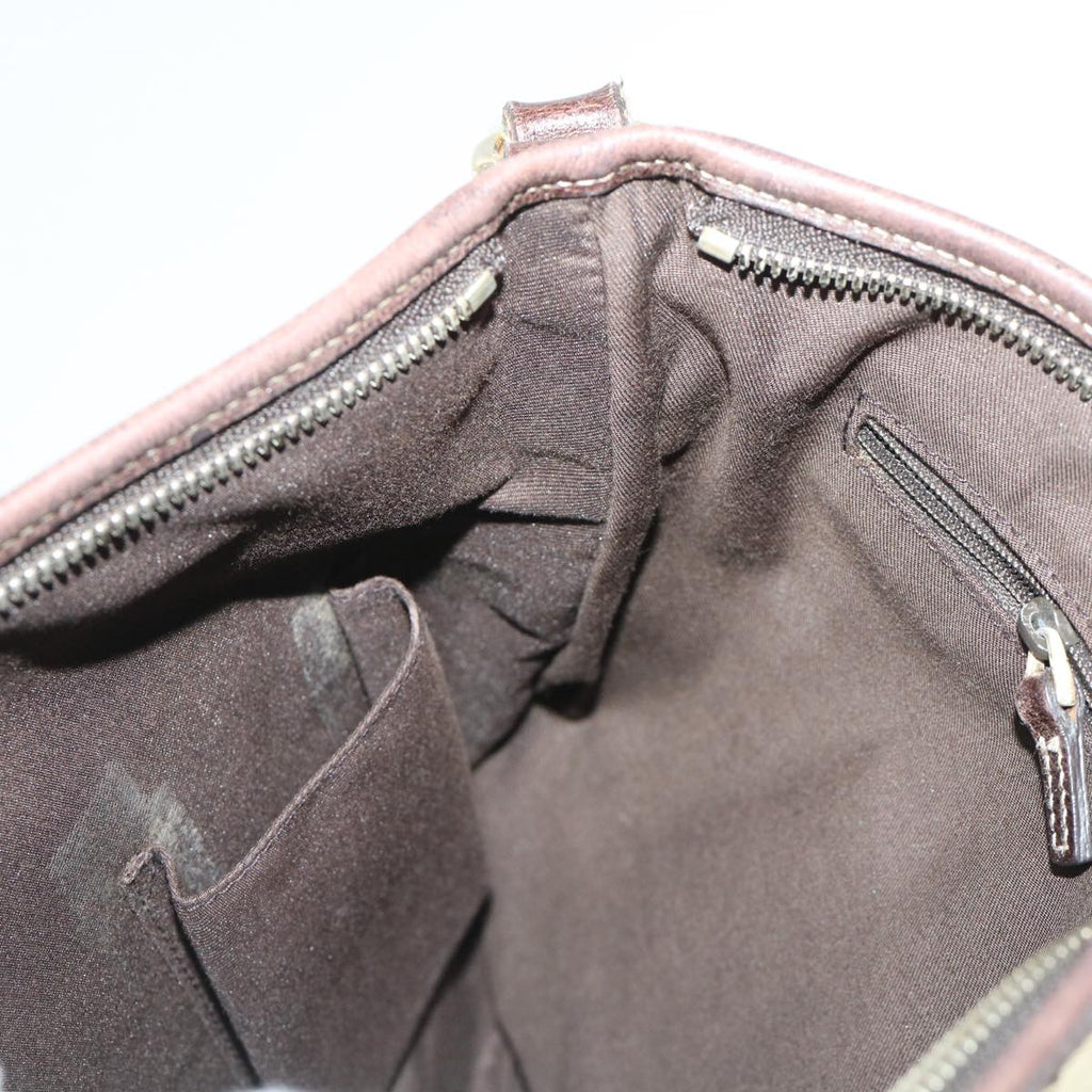 GUCCI GG Canvas Web Sherry Line Shoulder Bag Beige Red Green 204939 ac2072