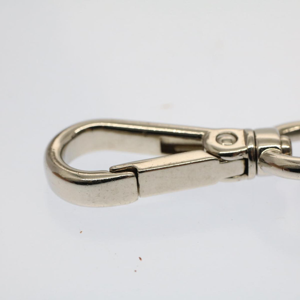 FENDI Key Holder Metal Silver ac2145