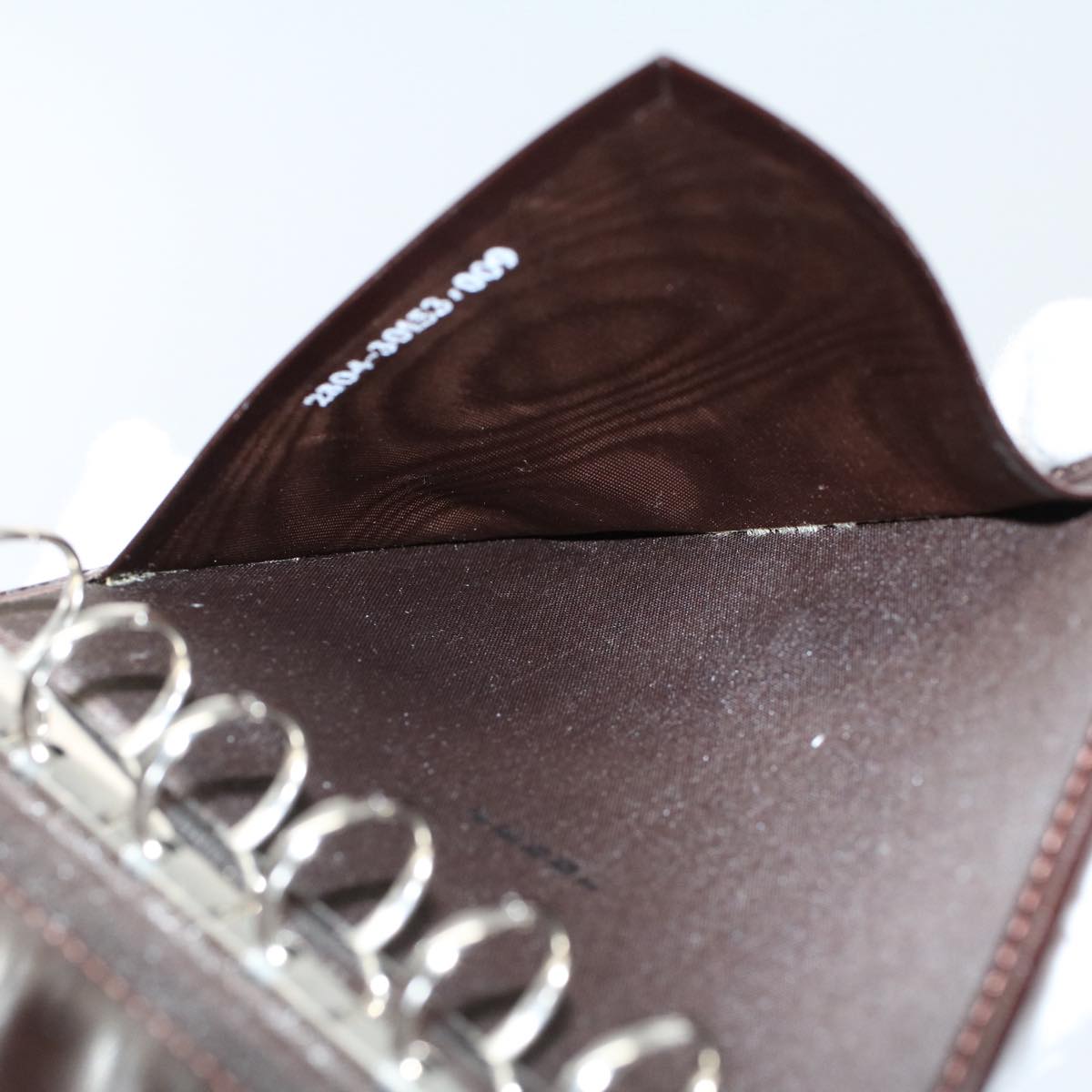 FENDI Zucca Canvas Agenda Day Planner Cover Brown ac2173