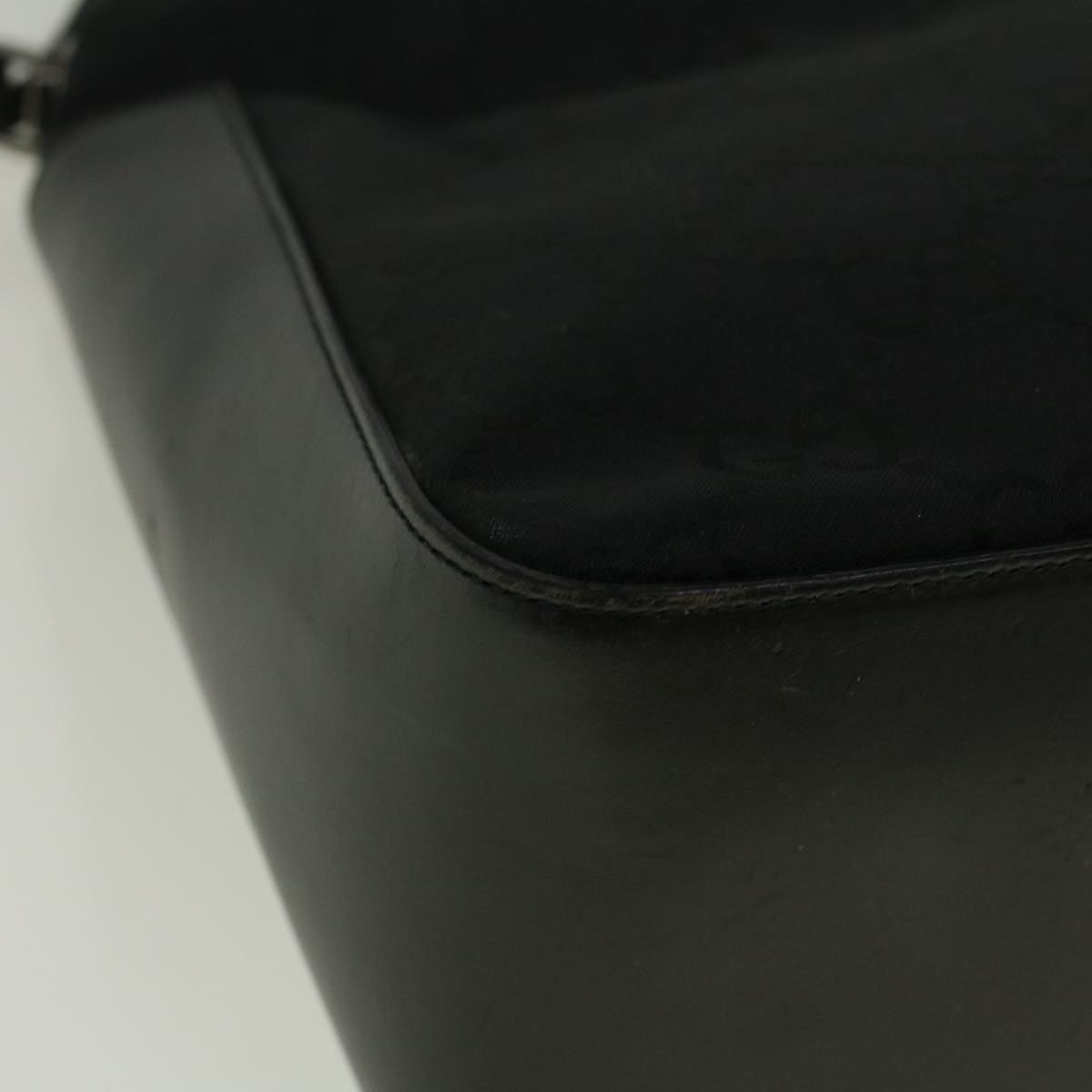 GUCCI GG Canvas Shoulder Bag Nylon Black 001 3766 3444 ac2275