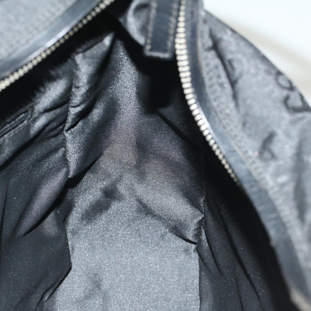 GUCCI GG Canvas Shoulder Bag Nylon Black 001 3766 3444 ac2275