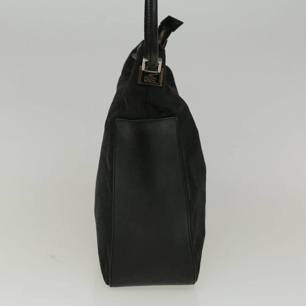 GUCCI GG Canvas Shoulder Bag Nylon Black 001 3766 3444 ac2275