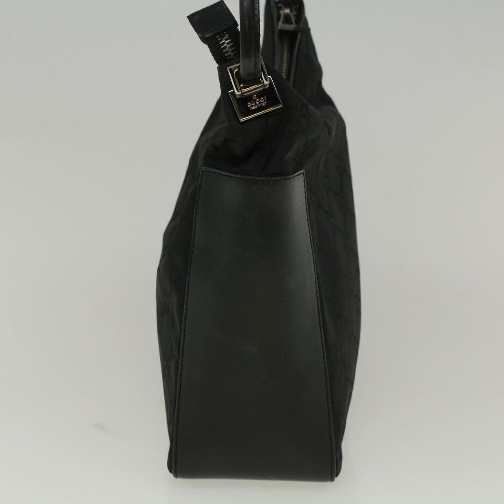 GUCCI GG Canvas Shoulder Bag Nylon Black 001 3766 3444 ac2275
