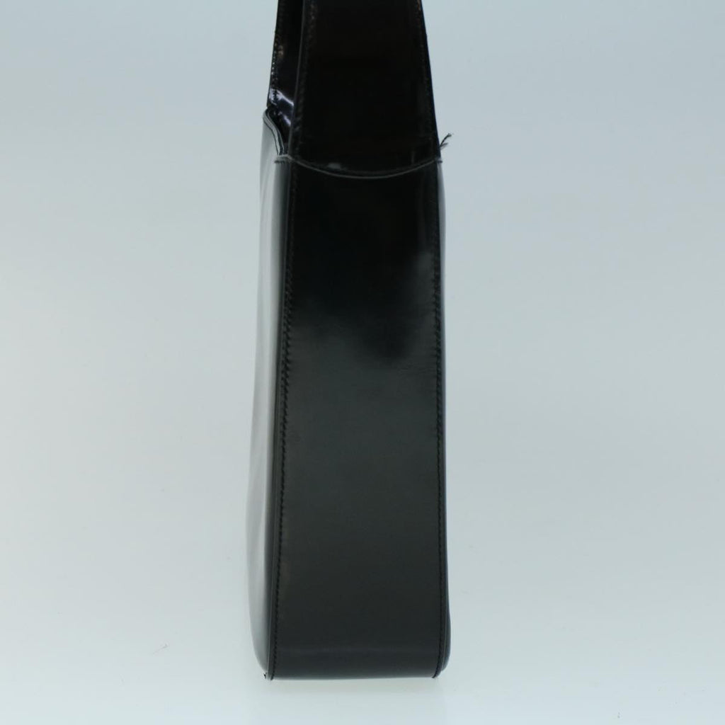 GUCCI Shoulder Bag Patent leather Black ac2278