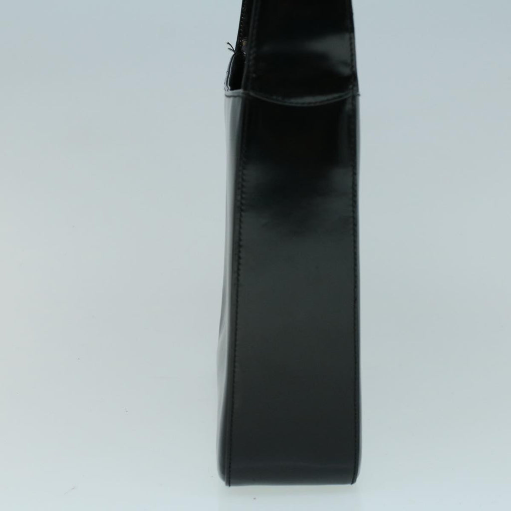 GUCCI Shoulder Bag Patent leather Black ac2278