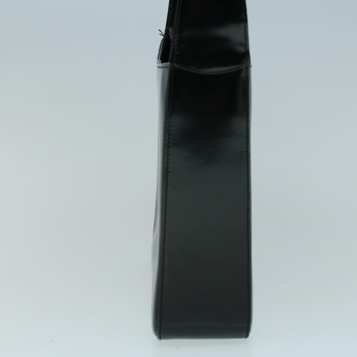 GUCCI Shoulder Bag Patent leather Black ac2278