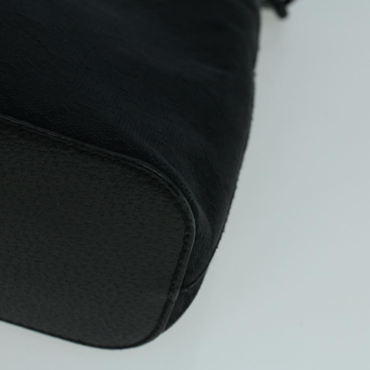 GUCCI GG Canvas Shoulder Bag Black 115002 ac2280
