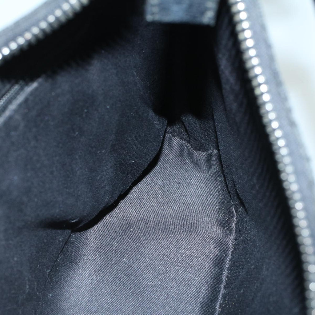 GUCCI GG Canvas Shoulder Bag Black 115002 ac2280