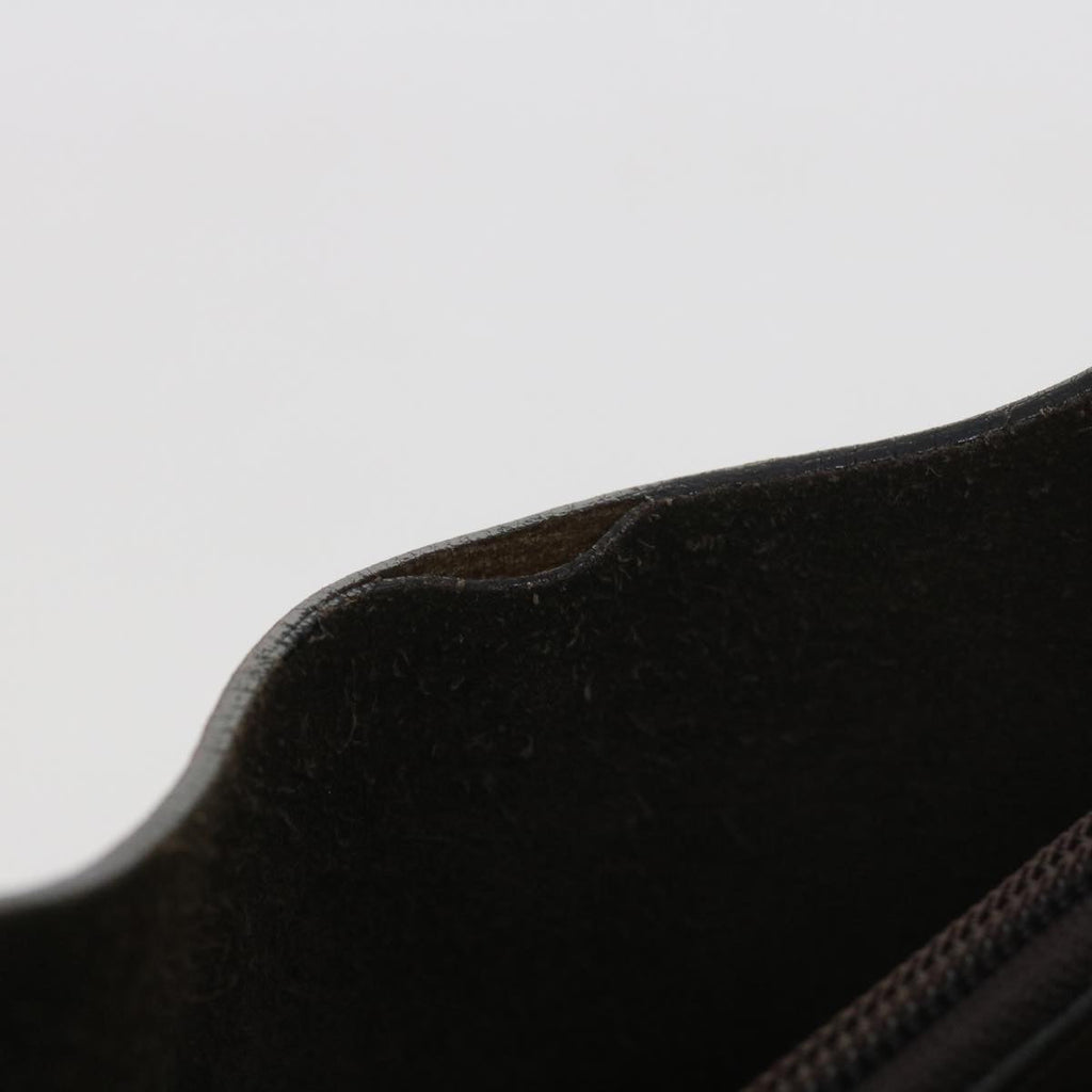 GUCCI Bamboo Shoulder Bag Leather Brown ac2294