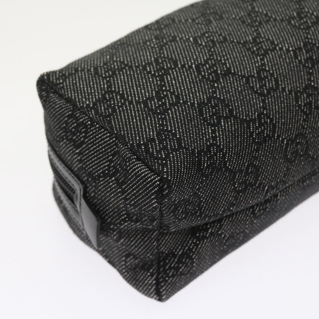 GUCCI GG Canvas Pouch Black 29595 ac2307