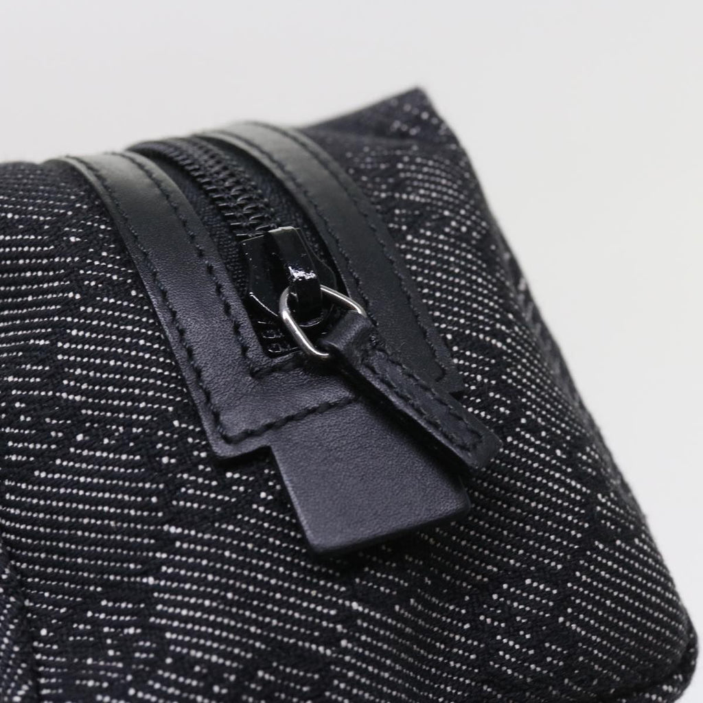 GUCCI GG Canvas Pouch Black 29595 ac2307