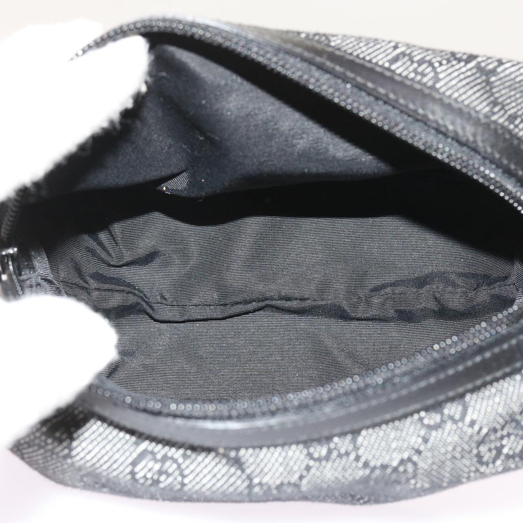 GUCCI GG Canvas Pouch Black 29595 ac2307