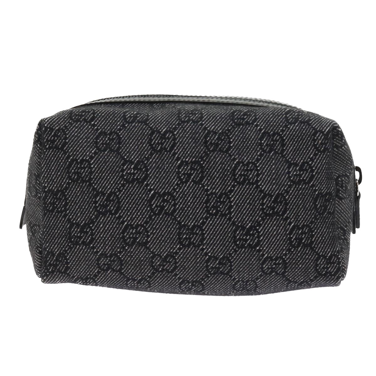 GUCCI GG Canvas Pouch Black 29595 ac2307