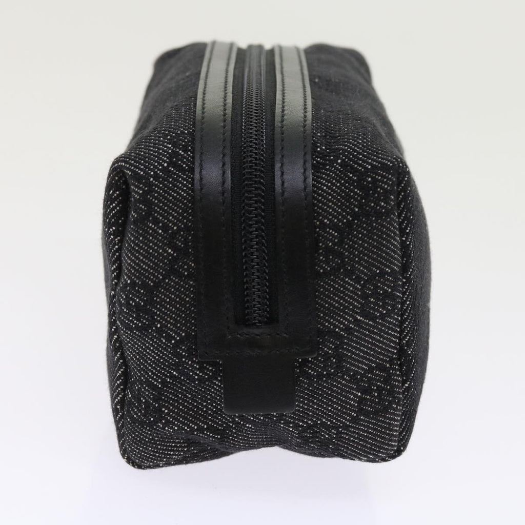 GUCCI GG Canvas Pouch Black 29595 ac2307