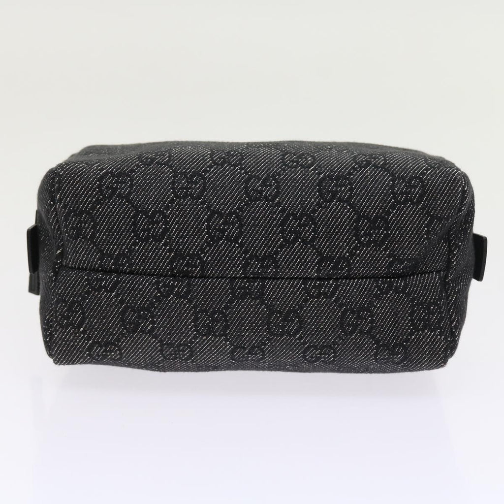 GUCCI GG Canvas Pouch Black 29595 ac2307