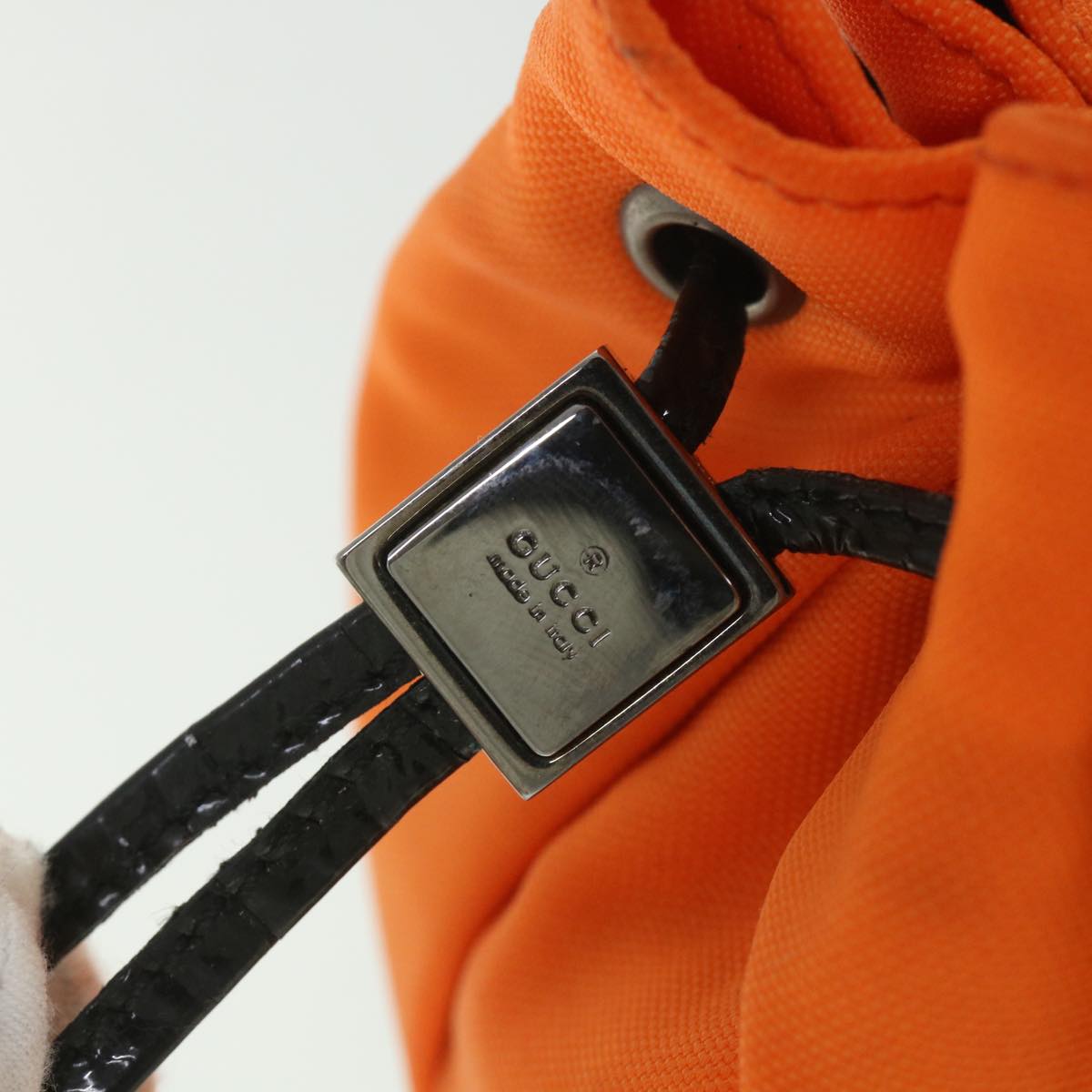 GUCCI Pouch Canvas Orange 039 0973 ac2314
