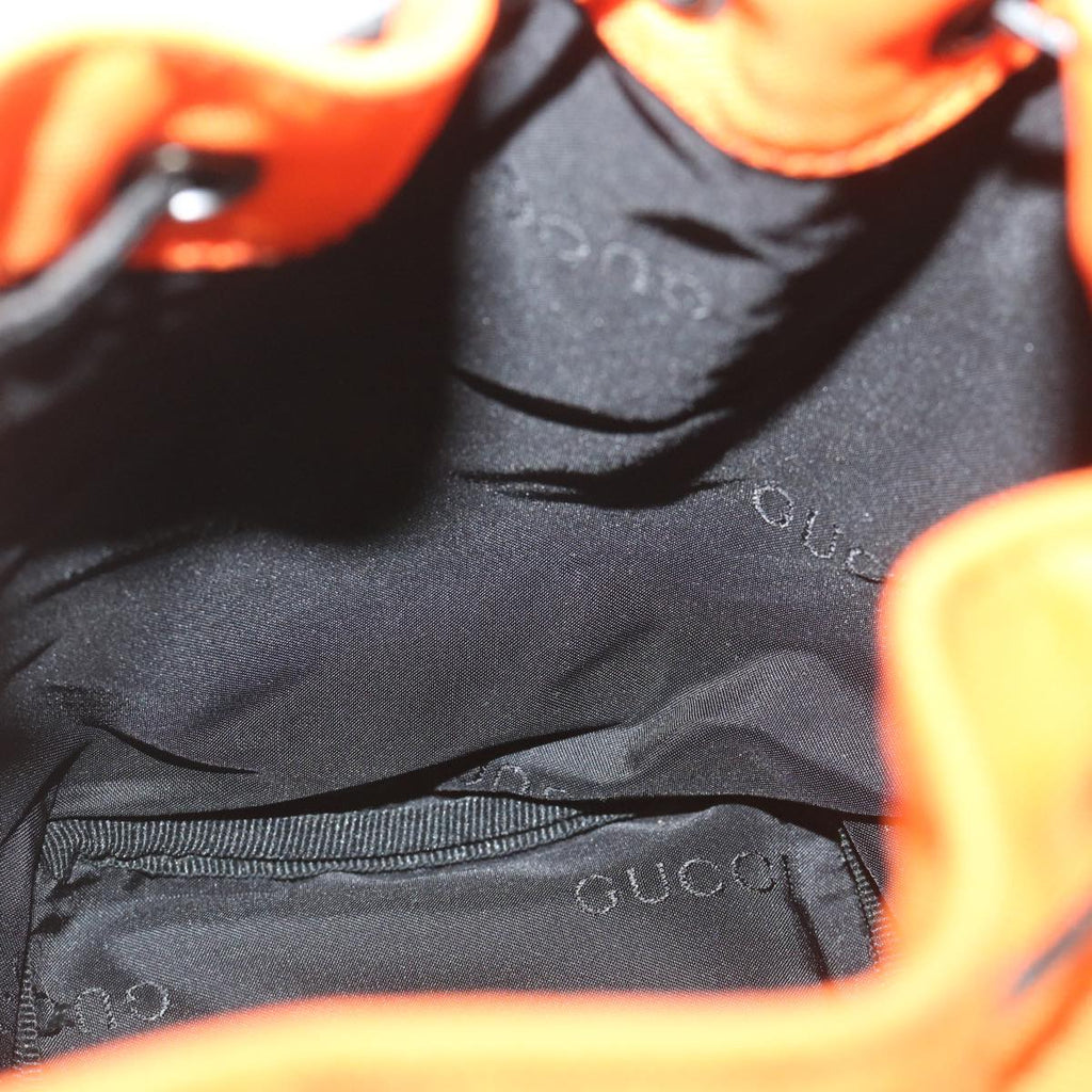 GUCCI Pouch Canvas Orange 039 0973 ac2314