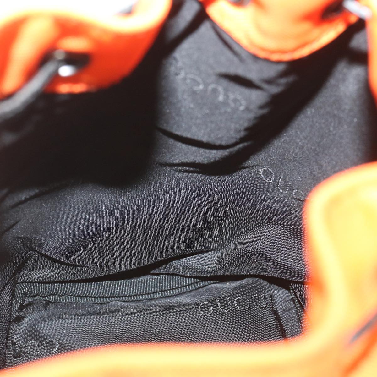GUCCI Pouch Canvas Orange 039 0973 ac2314