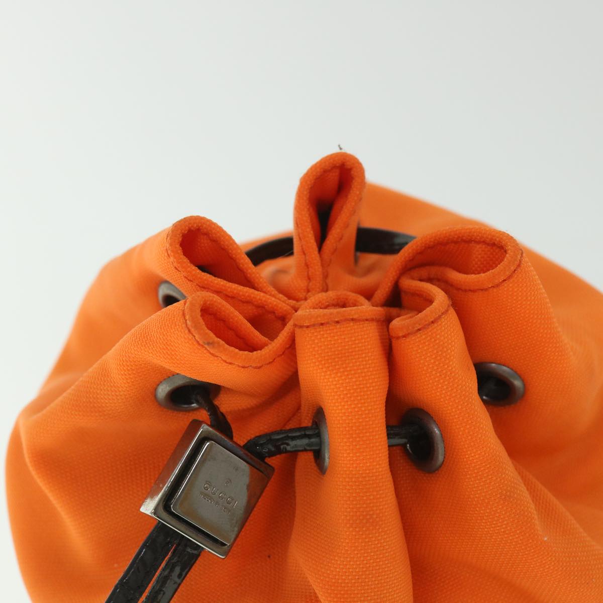 GUCCI Pouch Canvas Orange 039 0973 ac2314