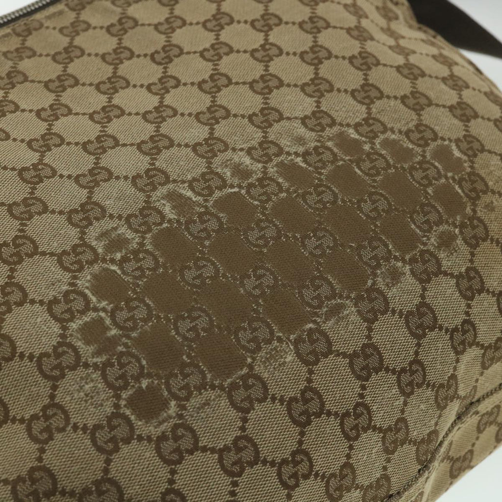 GUCCI GG Canvas Shoulder Bag Beige 110054 ac2320