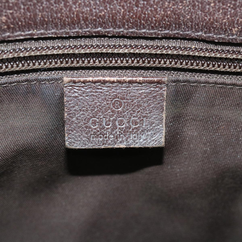 GUCCI GG Canvas Shoulder Bag Beige 110054 ac2320