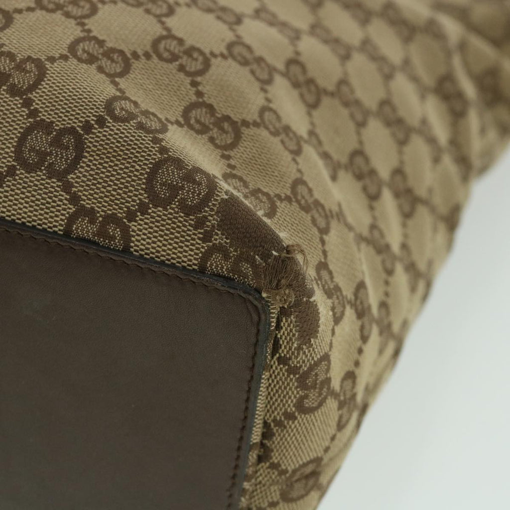 GUCCI GG Canvas Tote Bag Beige 31243 ac2321