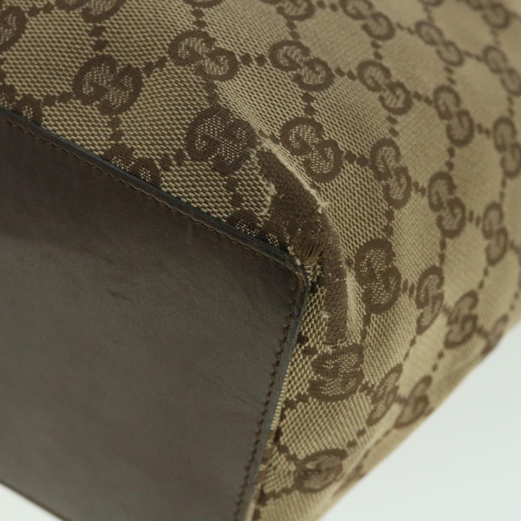 GUCCI GG Canvas Tote Bag Beige 31243 ac2321