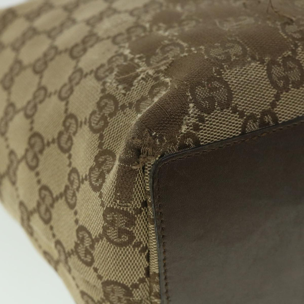 GUCCI GG Canvas Tote Bag Beige 31243 ac2321