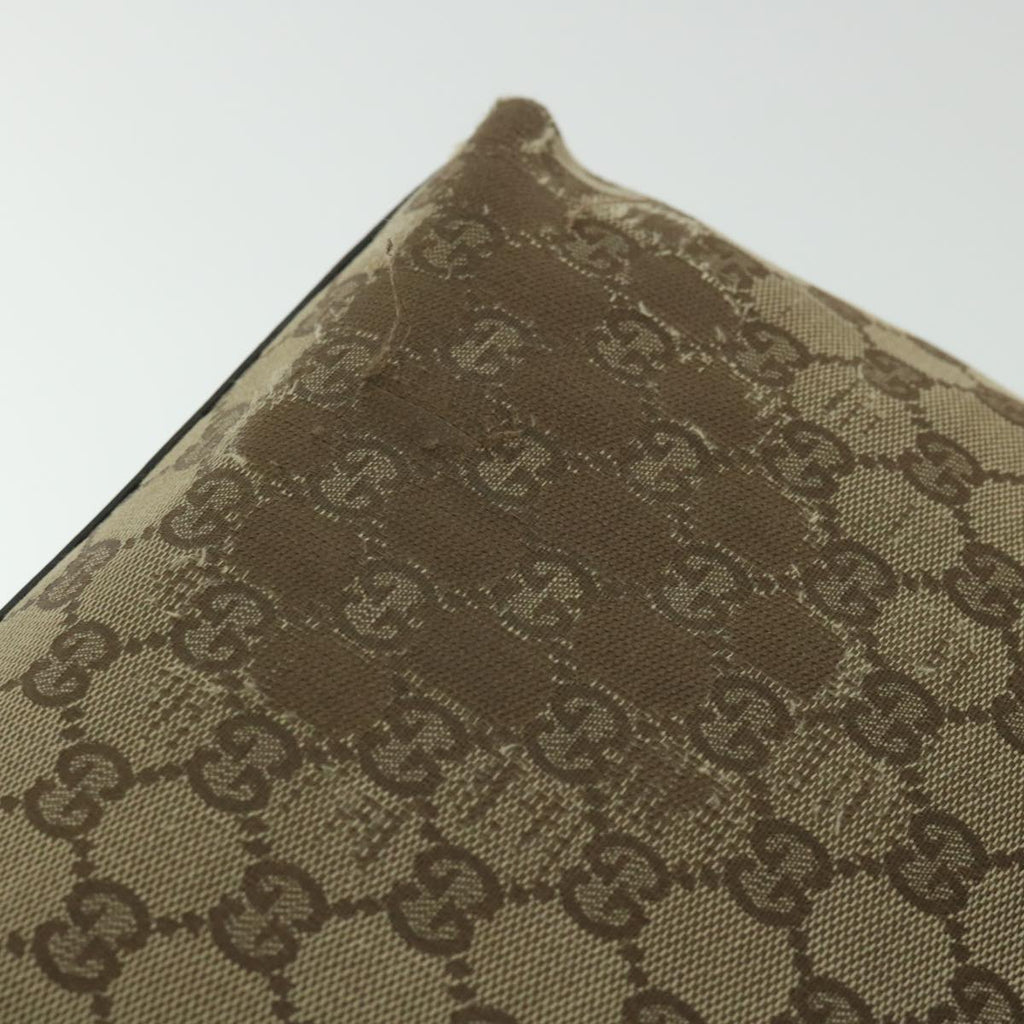 GUCCI GG Canvas Tote Bag Beige 31243 ac2321