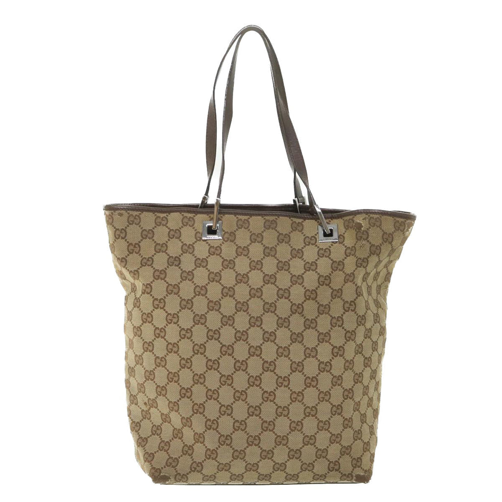 GUCCI GG Canvas Tote Bag Beige 31243 ac2321