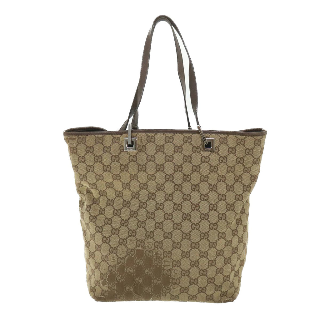 GUCCI GG Canvas Tote Bag Beige 31243 ac2321