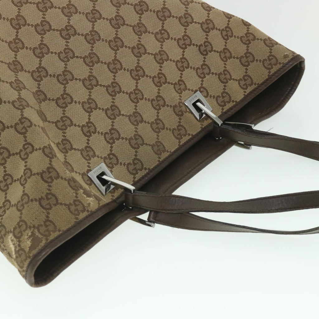 GUCCI GG Canvas Tote Bag Beige 31243 ac2321