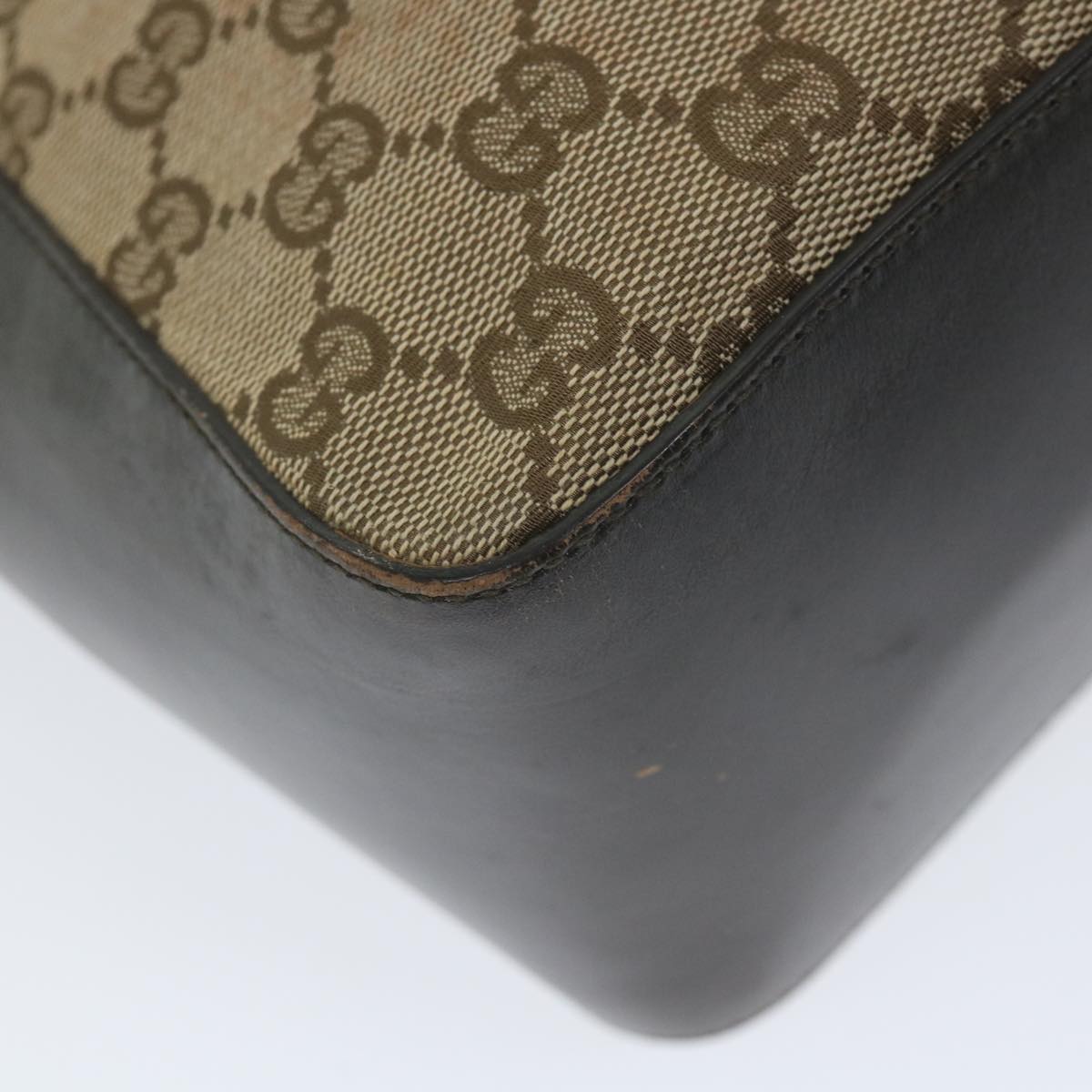GUCCI GG Canvas Shoulder Bag Beige 001 3766 002046 ac2322