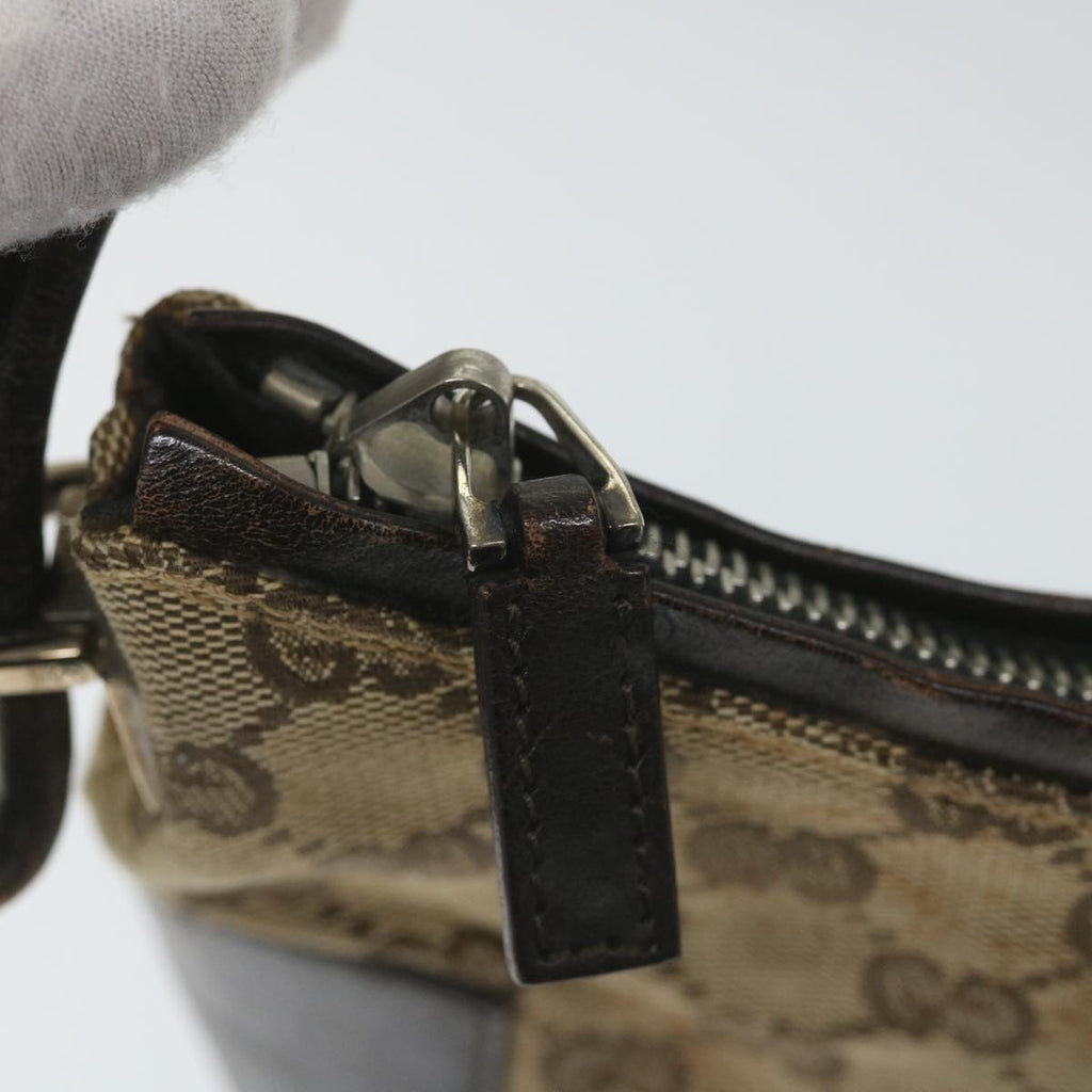 GUCCI GG Canvas Shoulder Bag Beige 001 3766 002046 ac2322