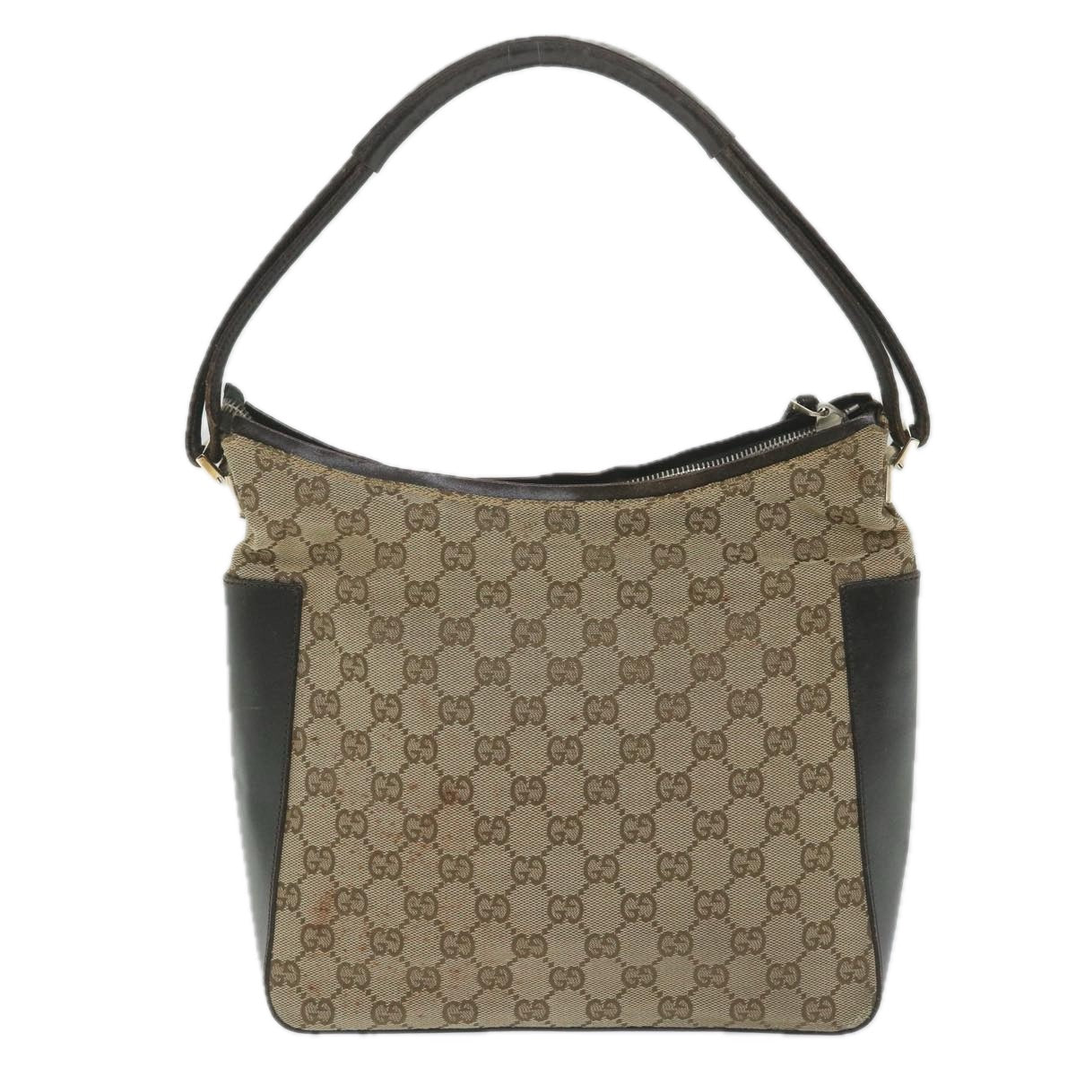 GUCCI GG Canvas Shoulder Bag Beige 001 3766 002046 ac2322