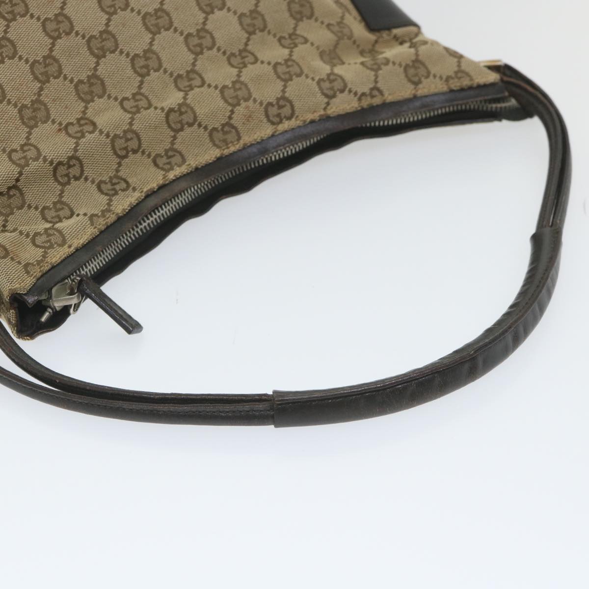 GUCCI GG Canvas Shoulder Bag Beige 001 3766 002046 ac2322