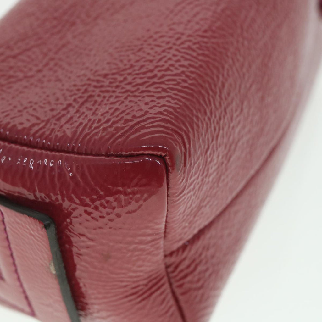 GUCCI Pouch Patent leather Pink ac2324