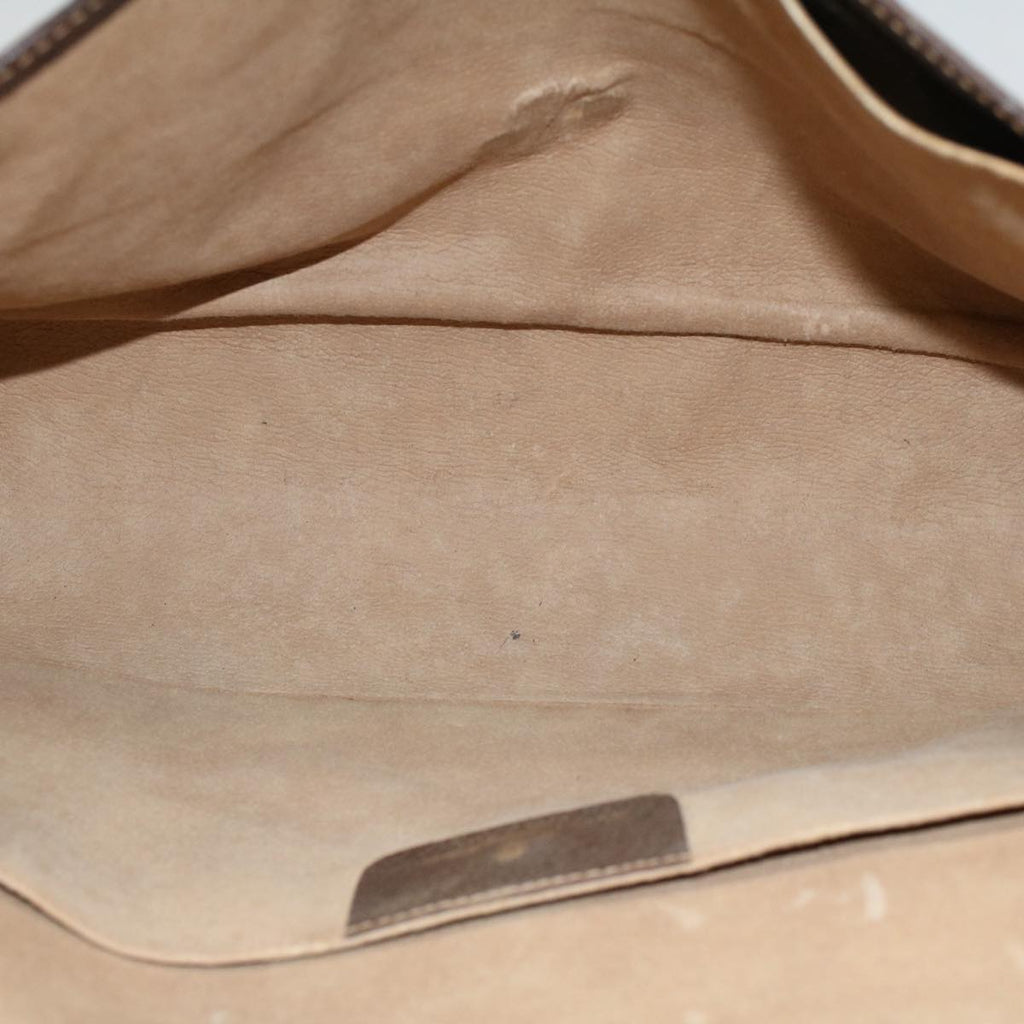 GUCCI GG Supreme Web Sherry Line Clutch Bag 2Set Beige Red Green ac2325