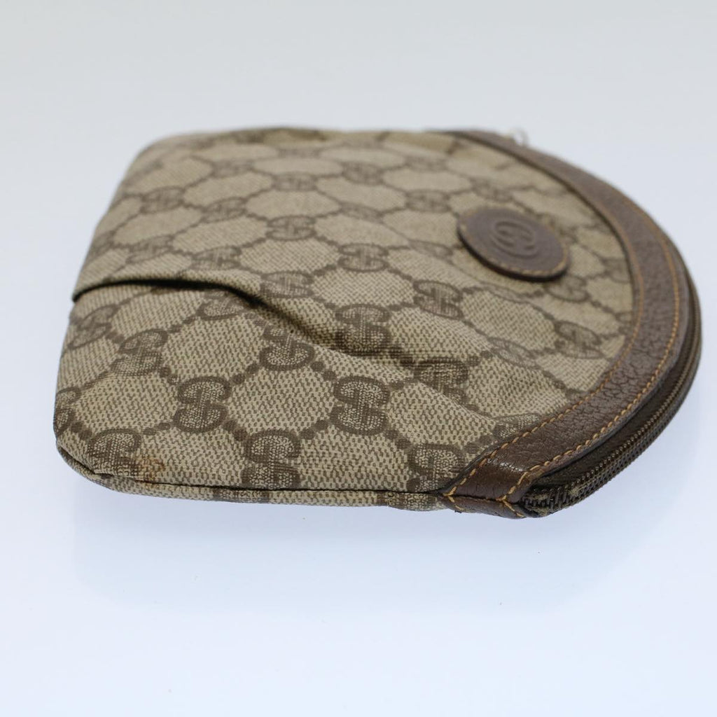 GUCCI GG Supreme Web Sherry Line Clutch Bag 2Set Beige Red Green ac2325