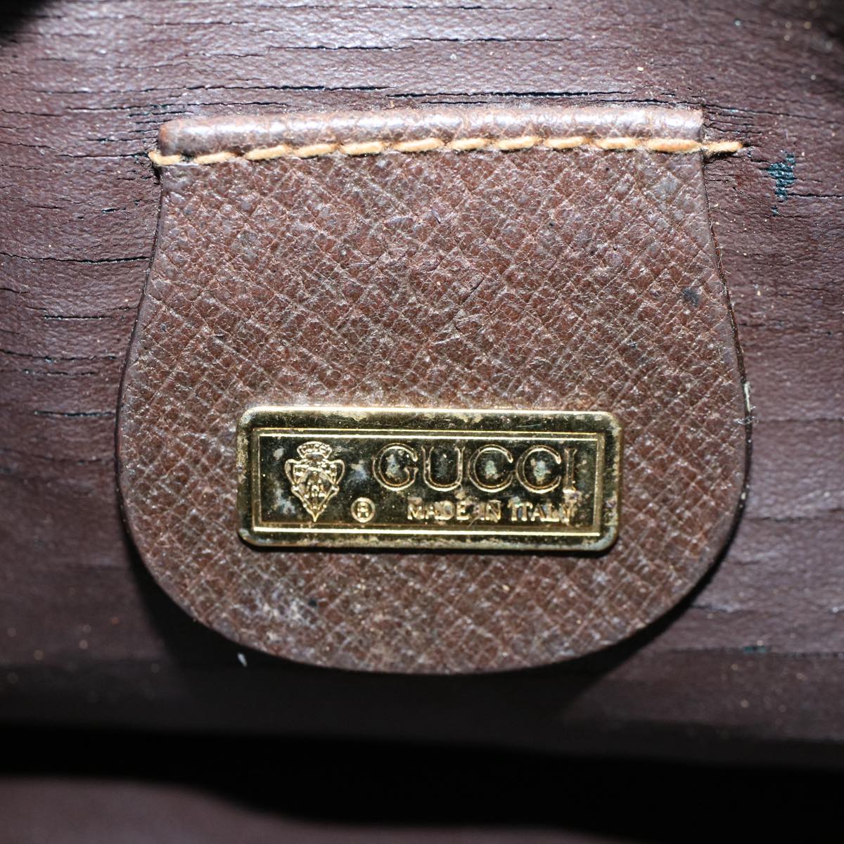 GUCCI GG Supreme Web Sherry Line Clutch Bag 2Set Beige Red Green ac2325