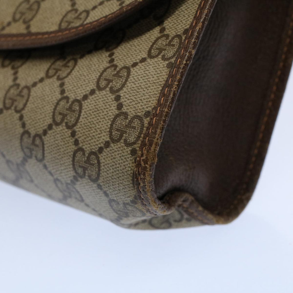 GUCCI GG Supreme Web Sherry Line Clutch Bag 2Set Beige Red Green ac2325