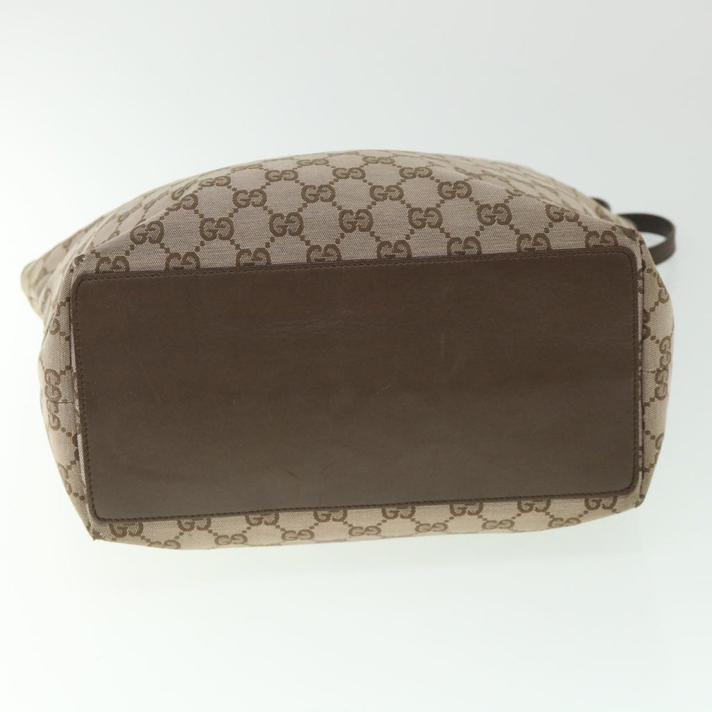 GUCCI GG Canvas Tote Bag Brown 002 1098 ac2327