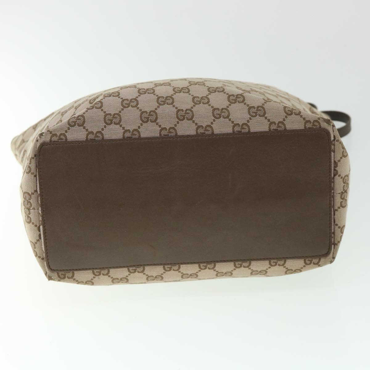 GUCCI GG Canvas Tote Bag Brown 002 1098 ac2327
