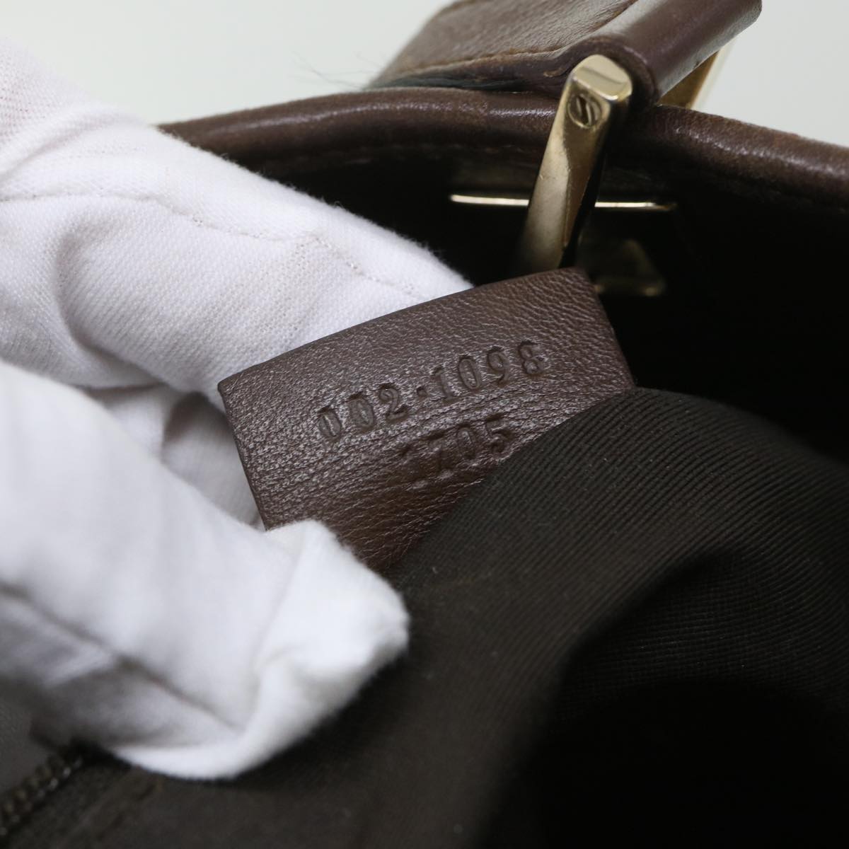 GUCCI GG Canvas Tote Bag Brown 002 1098 ac2327