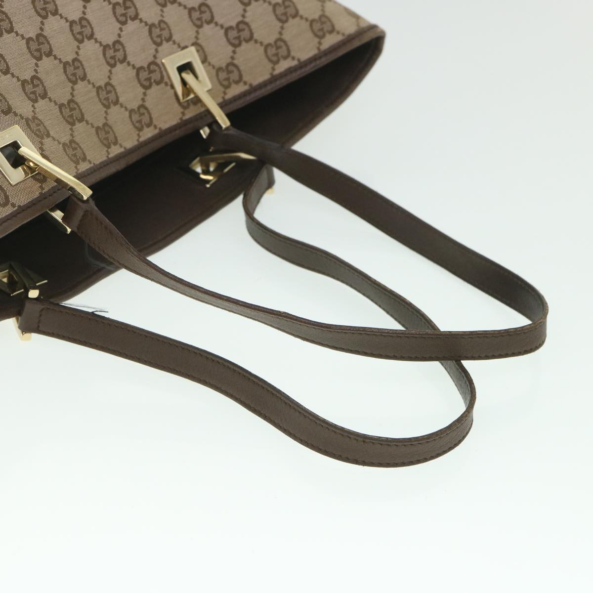 GUCCI GG Canvas Tote Bag Brown 002 1098 ac2327