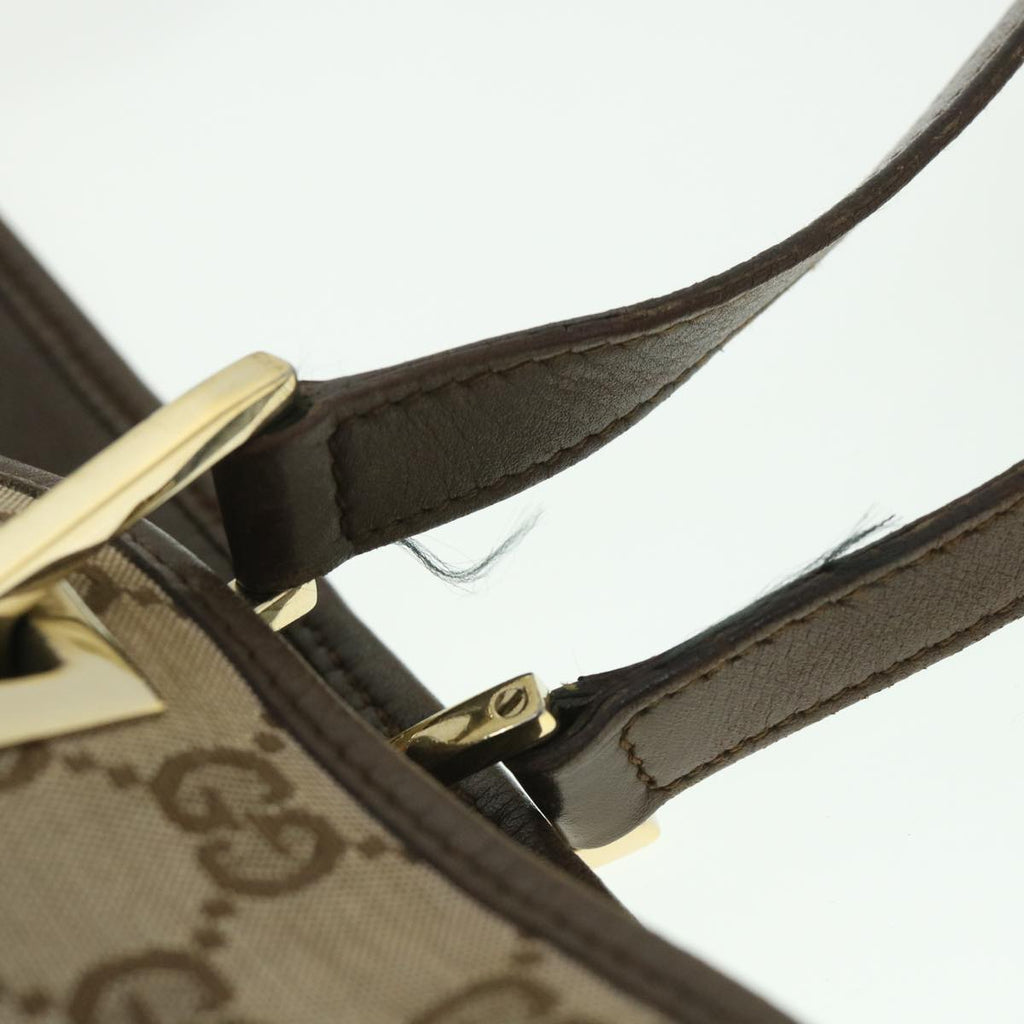 GUCCI GG Canvas Tote Bag Brown 002 1098 ac2327