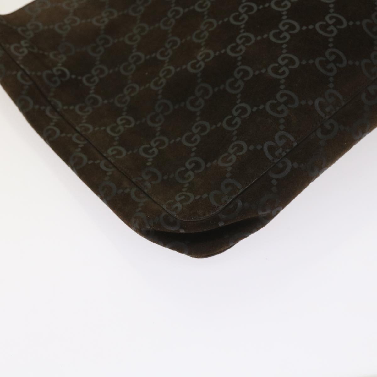 GUCCI GG Canvas Shoulder Bag Brown 001 3181 002046 ac2331